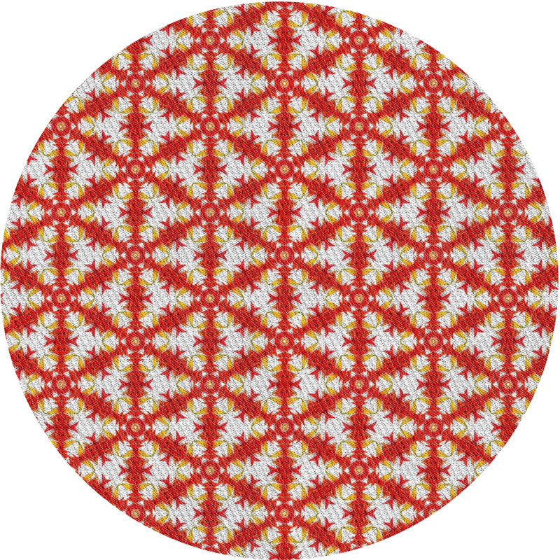 Wool Indoor Rug, Round 6'