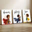 3 Piece Wrapped Canvas Print