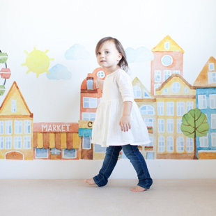 Scenic & Cityscapes Non-Wall Damaging Wall Decal