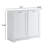 TC Double Tilt Out Trash Cabinet Recycling Trash Can Cabinet With Negative Ion and Deodorizing Function