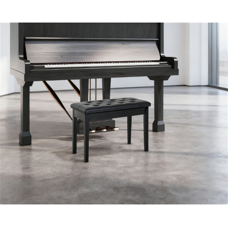 Banc de piano Banc de piano, Noir