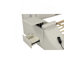 Grand lit multifonctionnel intelligent en bois et similicuir beige