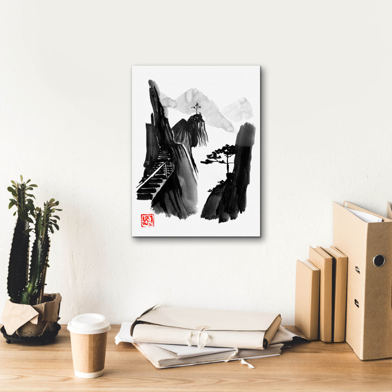 «Stairway To Heaven» par Pechane, H 16 po x l 12 po x P 0,75 po
