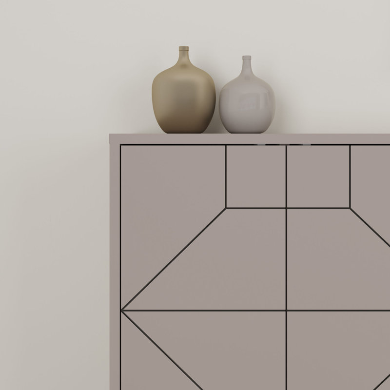 Decortie 184cm Console Table, Beige