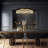 Irma Dimmable LED Wagon Wheel Large Chandelier