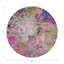 Sous-verres ronds en cuir impressionniste Fressia-119015398