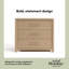 Malta 3 Drawer Chest With Removable Changing Topper-513540914