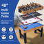 Table multi-jeux 48 po 4-en-1 TALLO