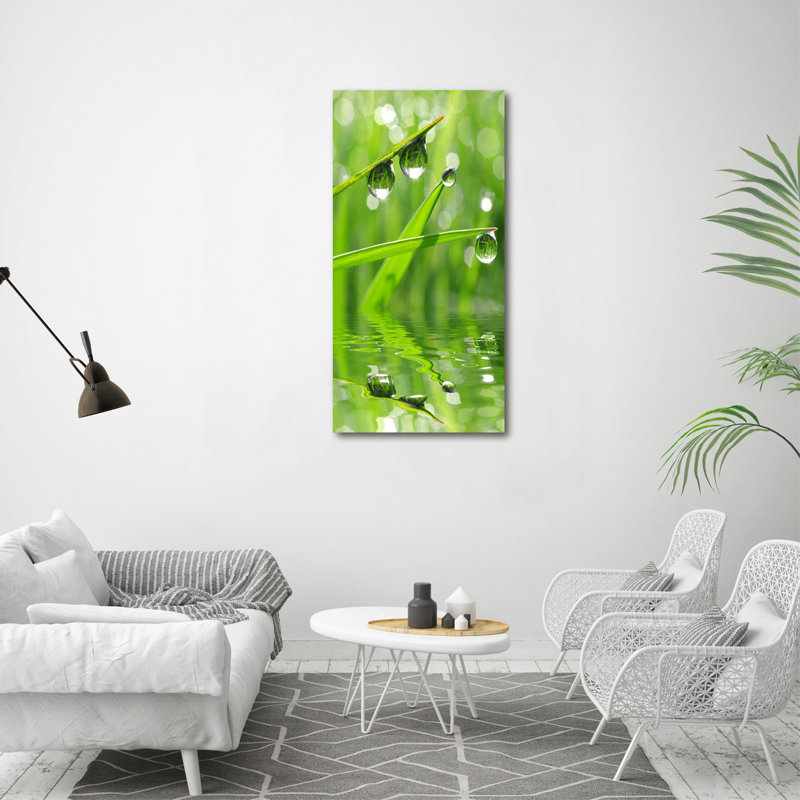 Blades Of Grass - Wrapped Canvas Print
