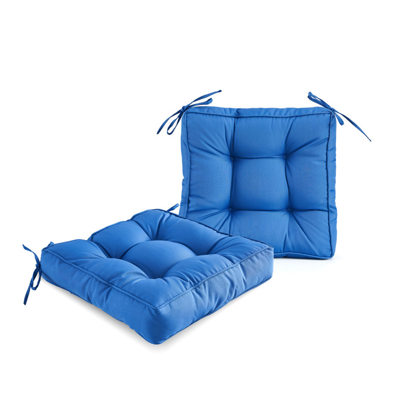Coussin de siège d'intérieur / d'extérieur, Bleu marine