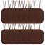 Coussin de chaise antidérapant en mousse à mémoire de forme 16 po x 16 po avec attaches Honeycomb-199836086-263119826