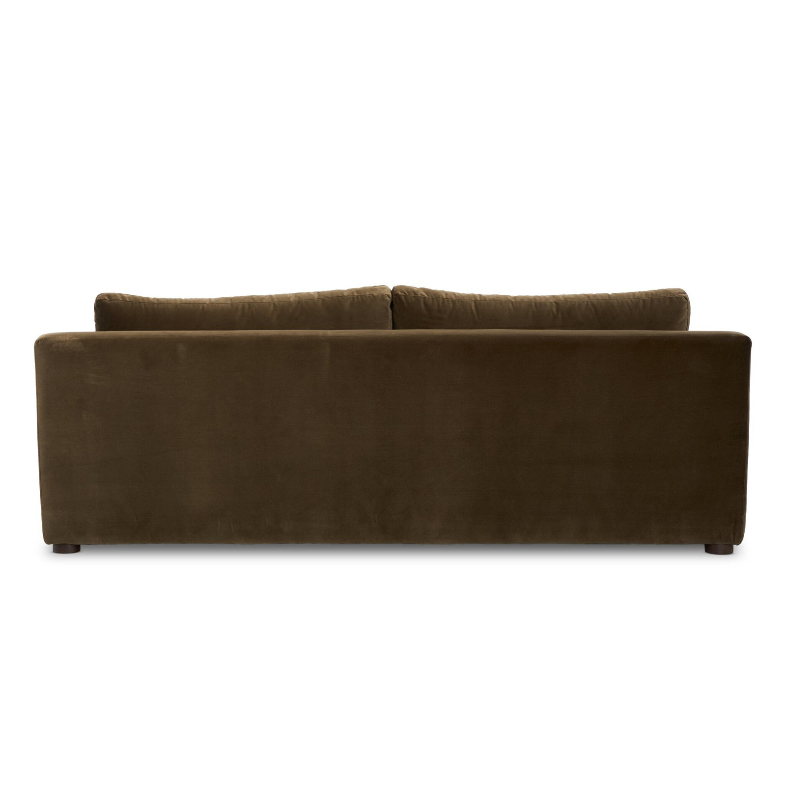 Liv 100" Sofa, 33" H x 89" W x 41" D, Surrey Olive