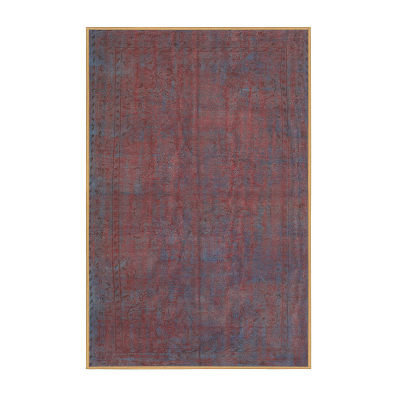 Tapis oriental rouge / brun, Rectangle 5 pi x 7 pi