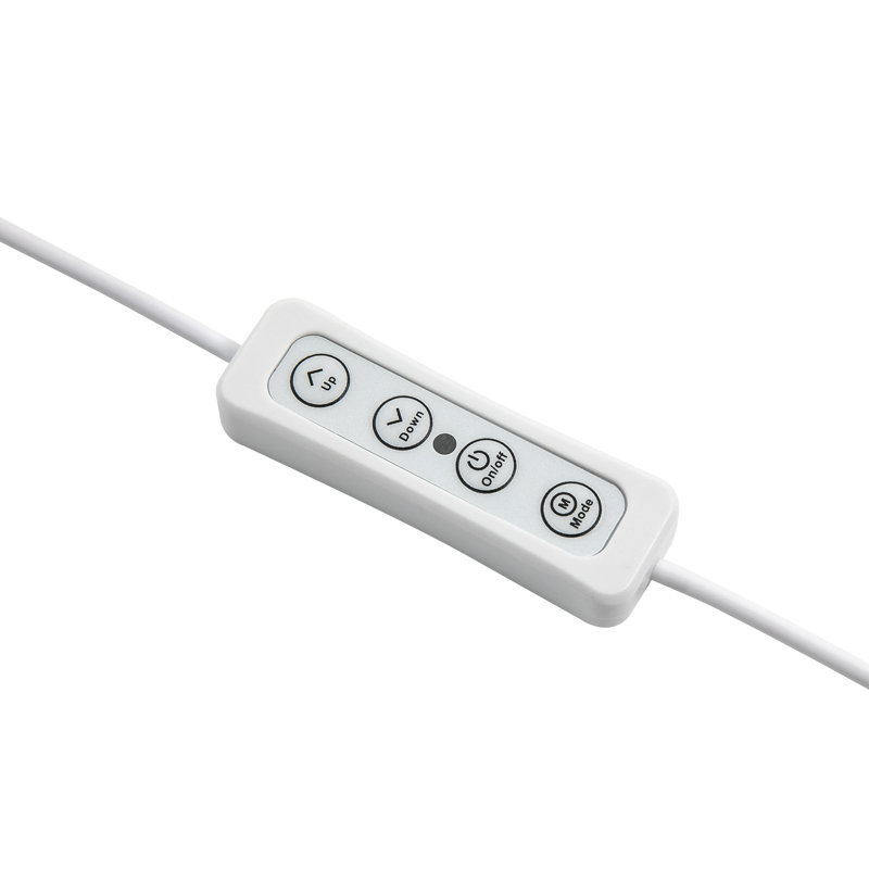Lampe de bureau, demi-lune portative, lumière de cils pour extensions de cils