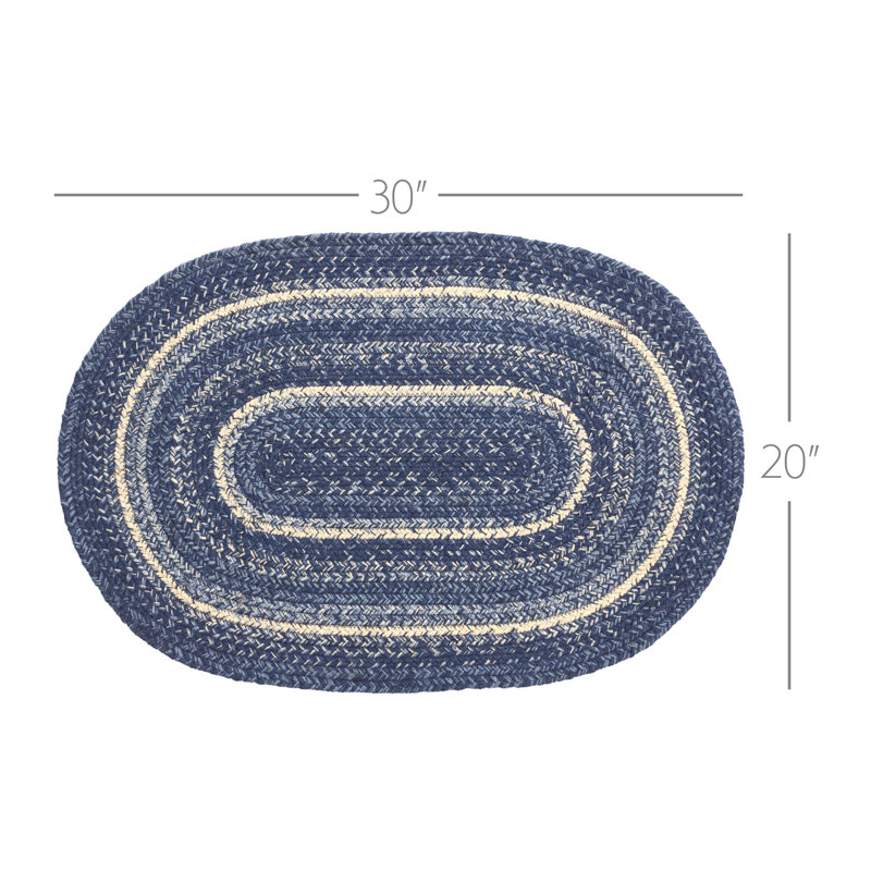 Birtwhistle Geometric Indoor Rug, Oval 1'8" x 2'6"