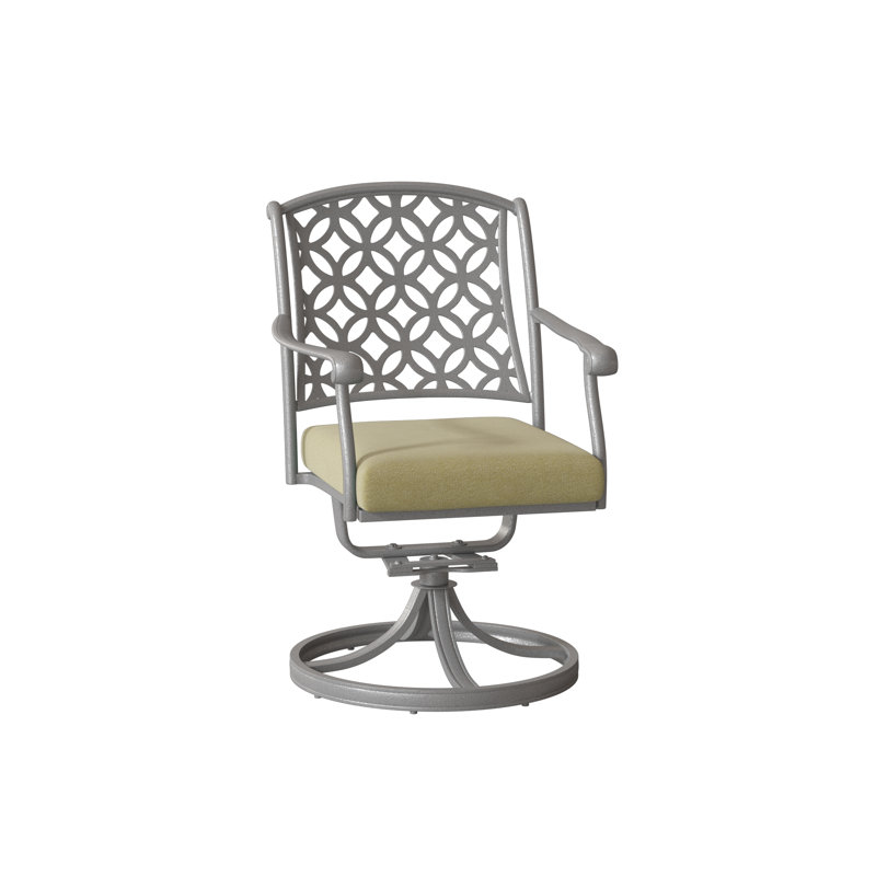 Casa Outdoor Dining Armchair, Pewter, Sesame