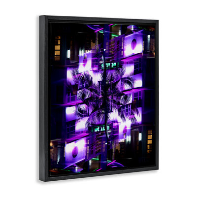 Tropical Ocean Drive Surreal Floating Frame, design by Robin Vandenabeele