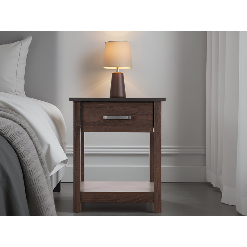 Toluca Wenge Nightstand, Wenge