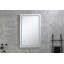 Miroir de salle de bain à DEL 36 po x 28 po avec façade et rétroéclairage-198646744