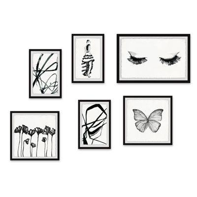 « light as a plumes hexaptych »
