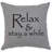 Wooded River Image Pillow - Relax - Linen Gray-329169951