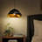 Single Head Dimmable Metal Black Pendant Light