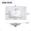Bathroom Vanity With Sink, MDF And Solid Wood Frame, Divider Drawer, Soft-Close Doors, Freestanding Design For Modern Bathrooms-84179624-84179629