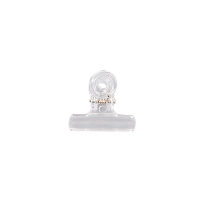 Pla stic Clip Plastic Clip Transparent Dovetail Clip Data Clip Study Office Supplies Long Tail Clip Small Bills Clip Small Size Transparent Clip