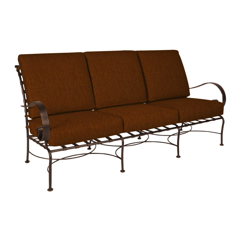 Classico Outdoor 3 - Seat Patio Sofa, Copper Creek, Pique Midnight