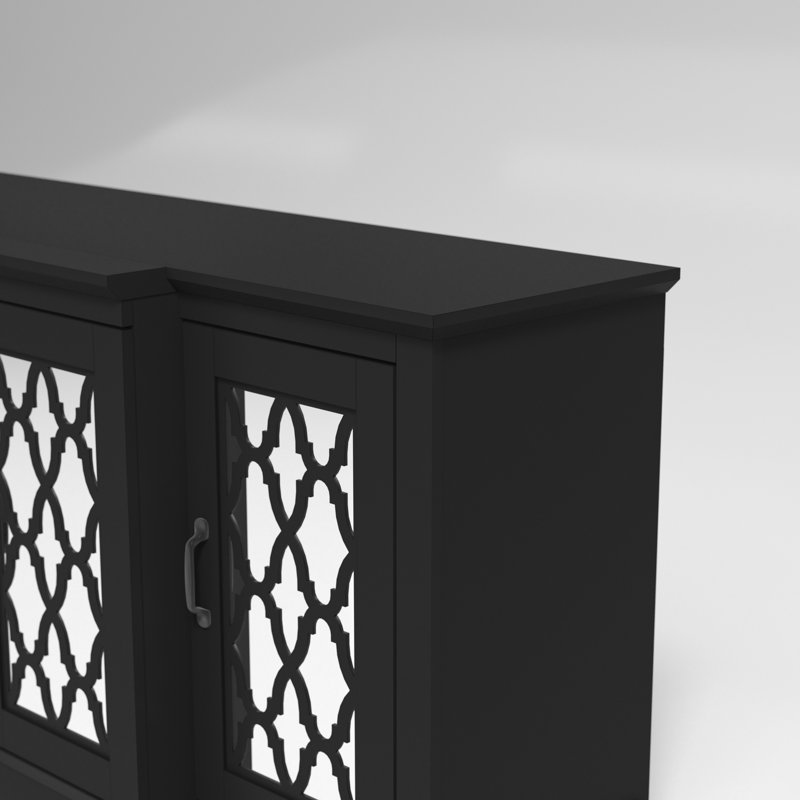 Chessani Wide Accent Sideboard, Black