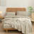 BESTOUCH Sheet Set 100% Washed Cotton Linen Feel Lightweight-115162020-115162029