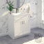 Ensemble de meuble-lavabo Shaker avec base pour lavabo 30 po (gris clair / érable / blanc)-98901916