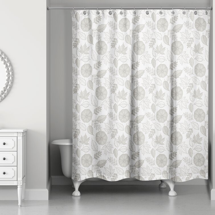 Eveloe Floral Shower Curtain