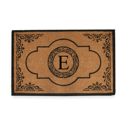 Stephengould Monogrammed Coir Doormat 
