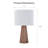 Huckston Solid Wood Table Lamp
