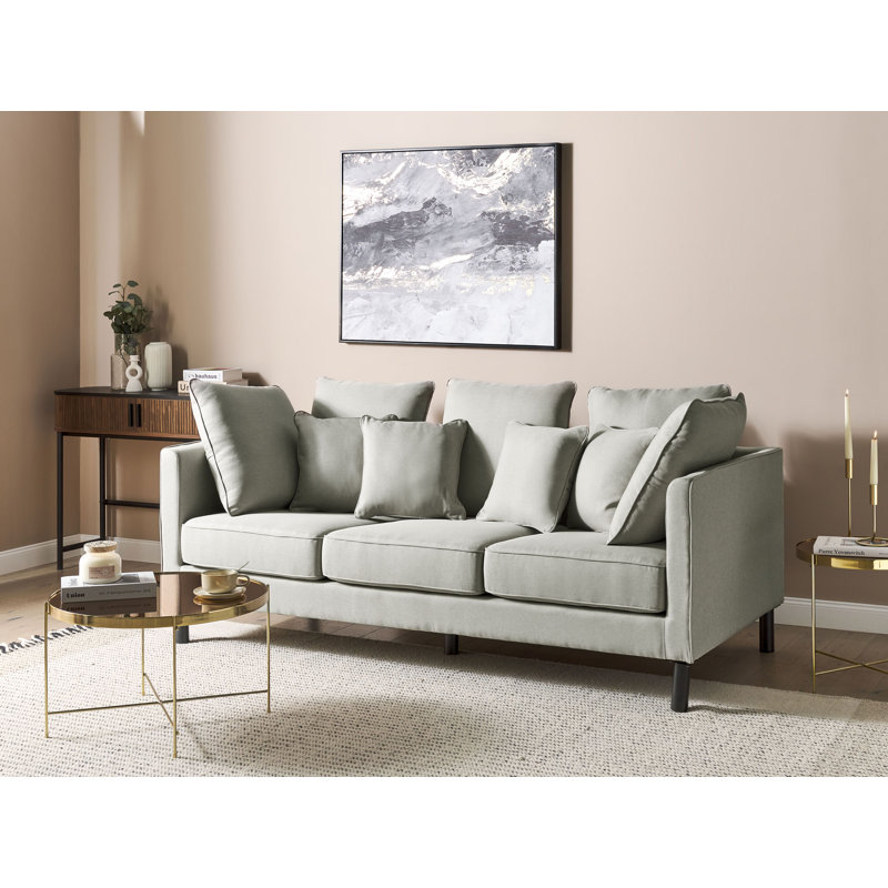 Amyliah 3 Seater Sofa, Grey