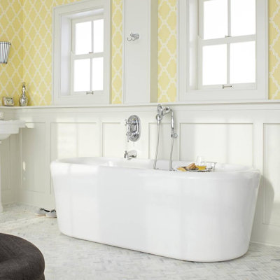 Kipling 69.625'' x 31.75'' Soaking Acrylic Bathtub