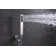 LED Soft Rain Shower Faucet System with Diverter,Single Handle Shower Faucet System with Handshower