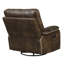 Fauteuil inclinable brun pivotant-648815774