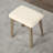 Wood Vanity and Stool Set-580827775