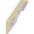 SAMPLE - Endurathane Dentil Crown Moulding, 3"H x 2"P x 3 5/8"F x 12"L, Factory Primed