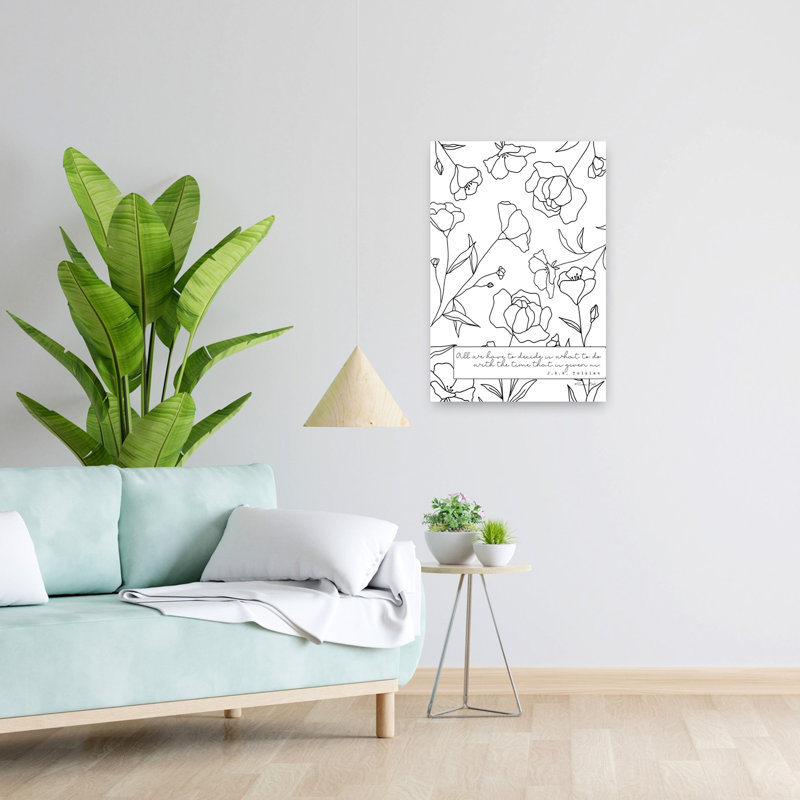 Décisions, art floral contemporain, H 24 po x l 16 po