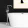 Freestanding Bathtub Faucet With Hand Shower In . Two Handles, Manual Bathroom Faucet. Metal Made. Full Body Spray For Comprehensive Wash. Stylish And Concise Form. 6.13 Width, Depth, 43.01 Height,