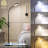 Floor Lamp,Super Bright Dimmable LED Lamps For Living Room, Custom Color Temperature Standing Lamp With Remote Push Button, Adjustable Gooseneck Reading Floor Lamp For Bedroom Office Black