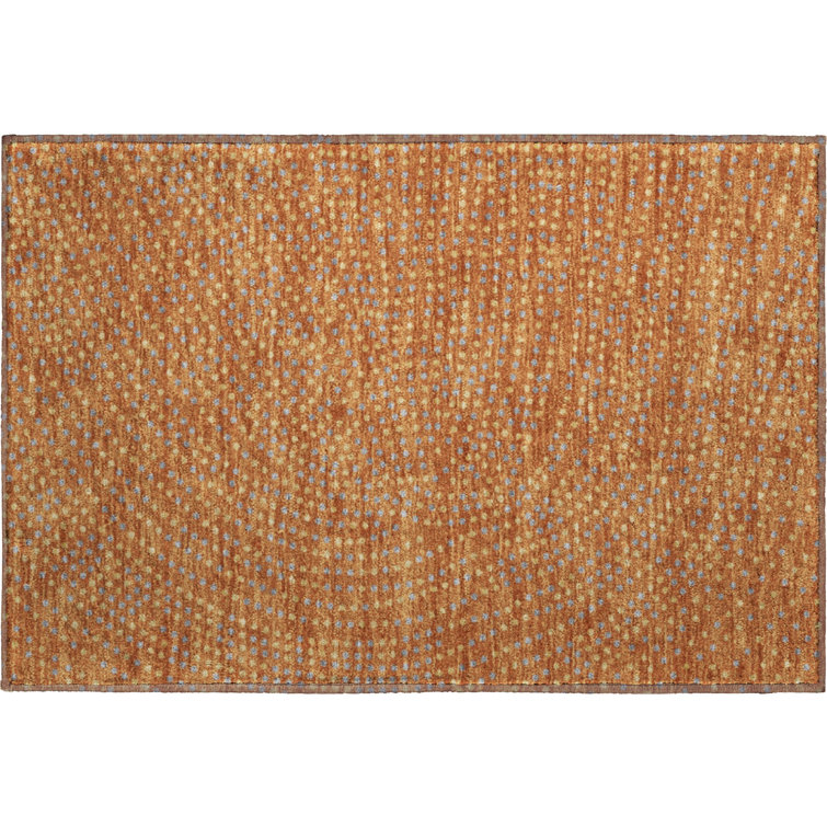 Premium Machine Washable Colmenero AMF1021 Circles Rug