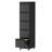 5 Drawer Metal Vertical File Cabinet With Lock On Wheels For Home Office,Heavy Duty Metal Storage Cabinet For A4/Letter/Legal Size Files, 17.71"D*15.16"W*64.17"H-1457803067