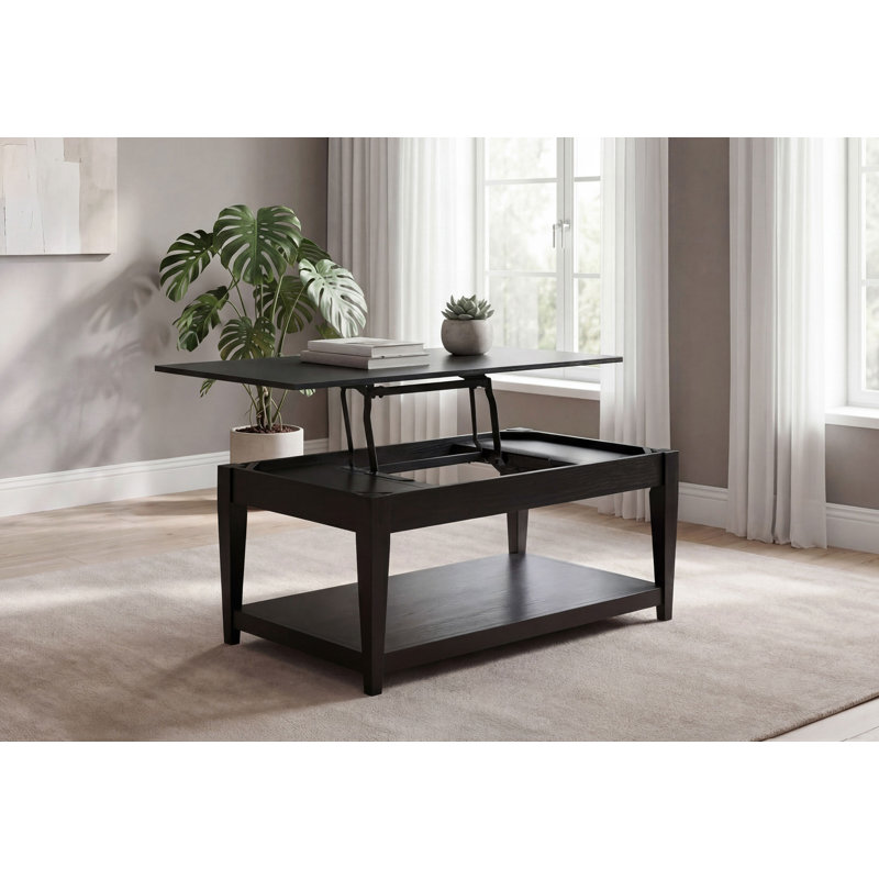 Table basse Welbie, Noir