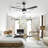 52'' Ceiling Fan Light With Remote