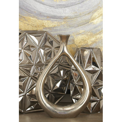 Aluminum 9" Table Vase