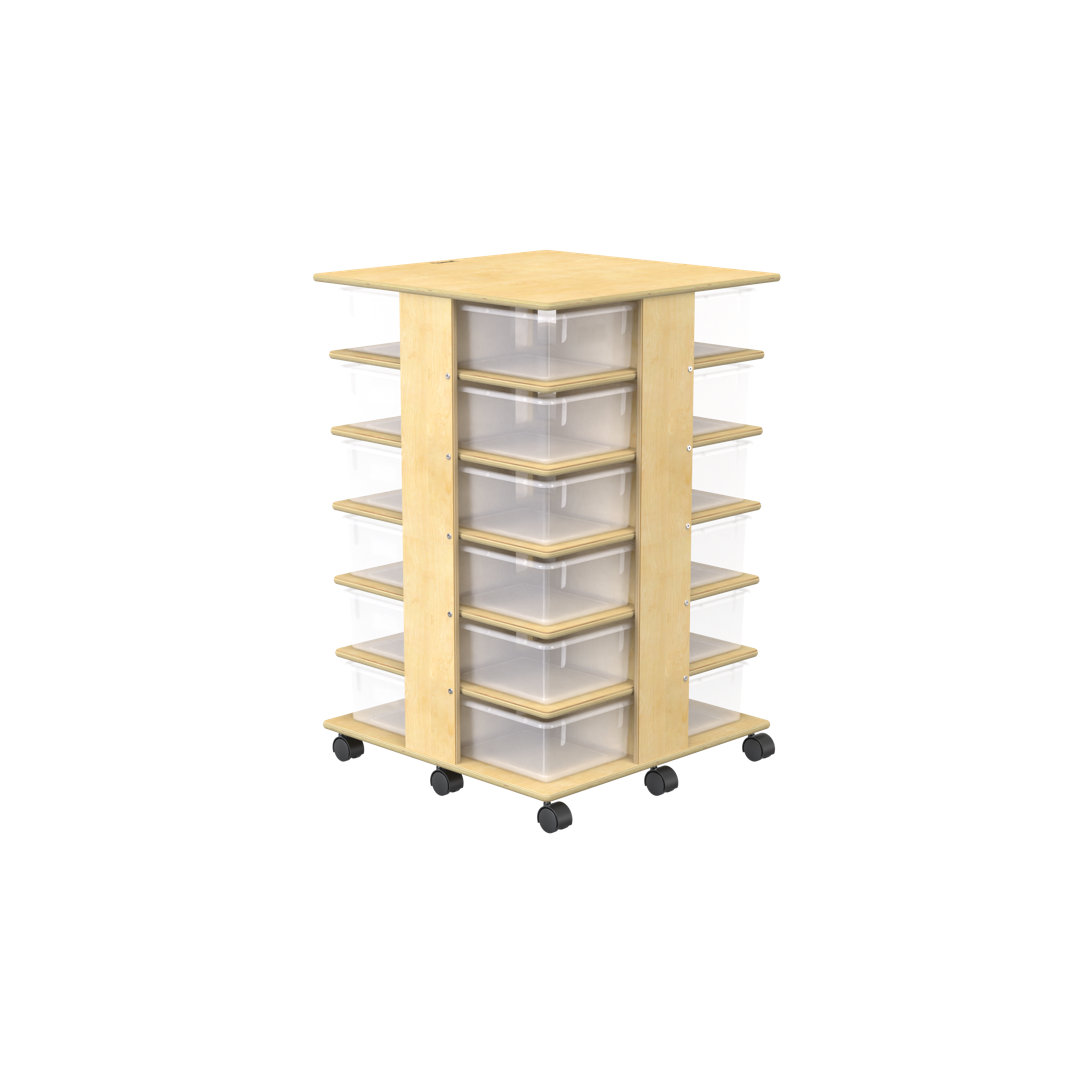 Jonti-Craft 24 Tub Tower Jonti-Craft Bin 